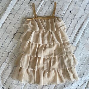 Retro Style Tiered Mini Dress